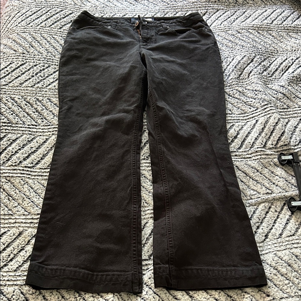 Liz Claiborne Black Bootcut Jeans